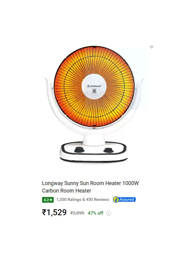 Best Room Heater Online Carbon Room Heater